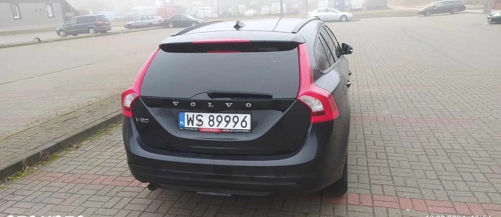 Volvo V60 cena 29500 przebieg: 269000, rok produkcji 2012 z Siedlce małe 121